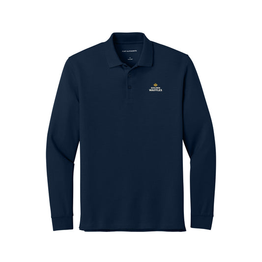 Port Authority® Wearever Signature Pique Long Sleeve Polo