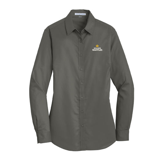 Port Authority® Women's SuperPro™ Twill Shirt